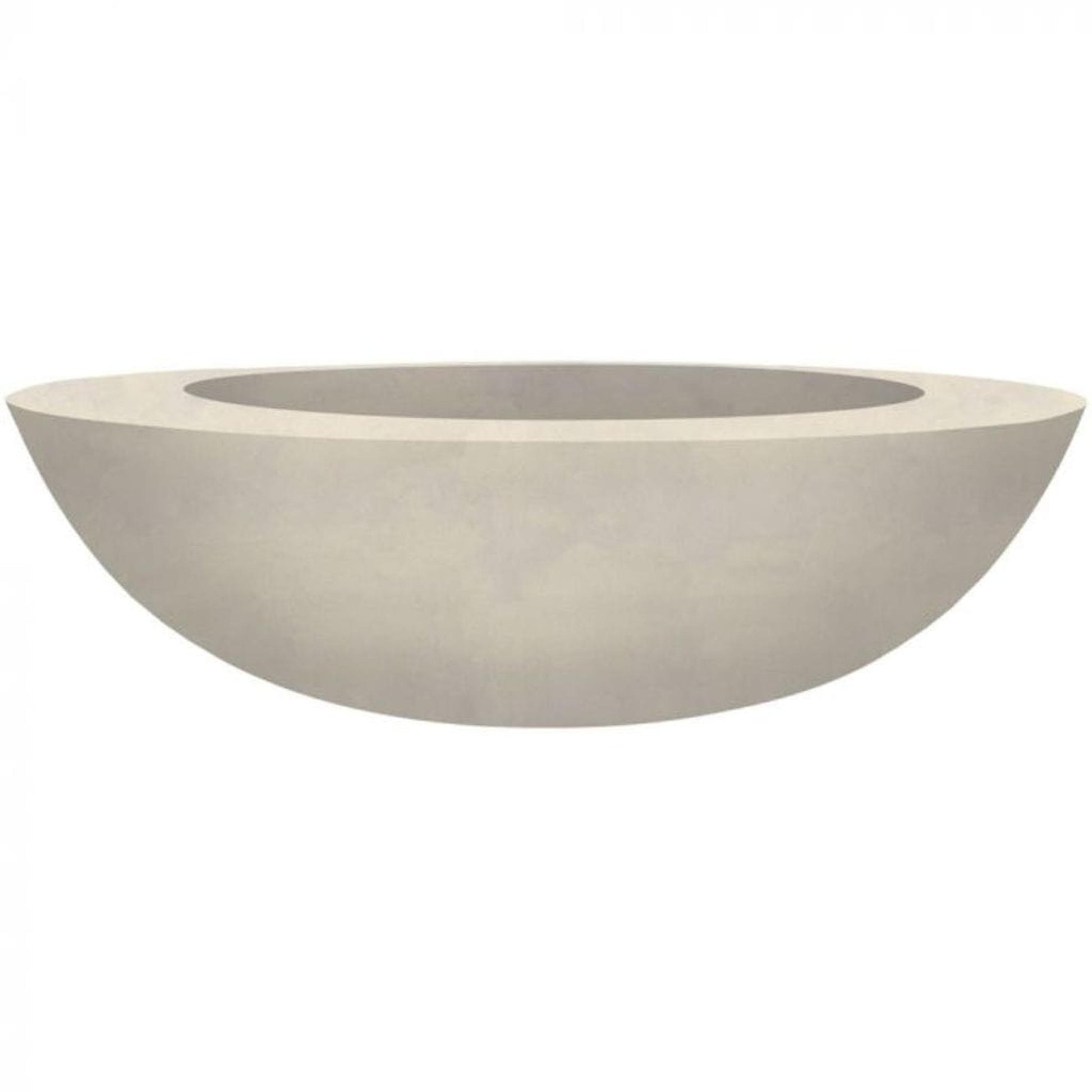 Prism Hardscapes Moderno 70 70" Coastal Round Concrete Propane Gas Fire Pit Bowl