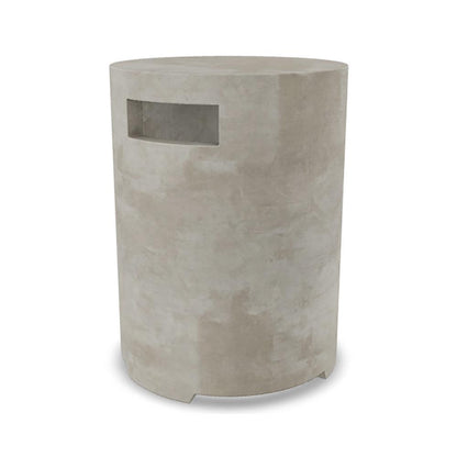 Prism Hardscapes Orinda 15" Natural Round Concrete Propane Tank Enclosure
