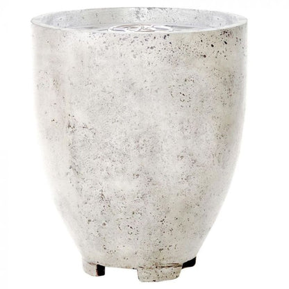 Prism Hardscapes Pentola 1 24" Natural Round Concrete Propane Gas Fire Pit Bowl