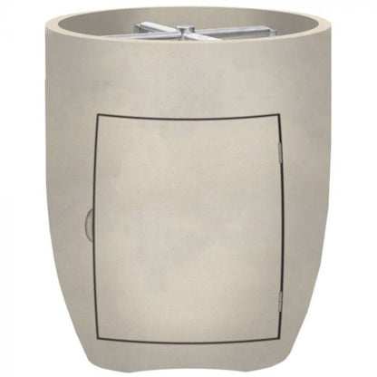 Prism Hardscapes Pentola 3 24" Coastal Round Concrete Propane Gas Fire Pit Bowl