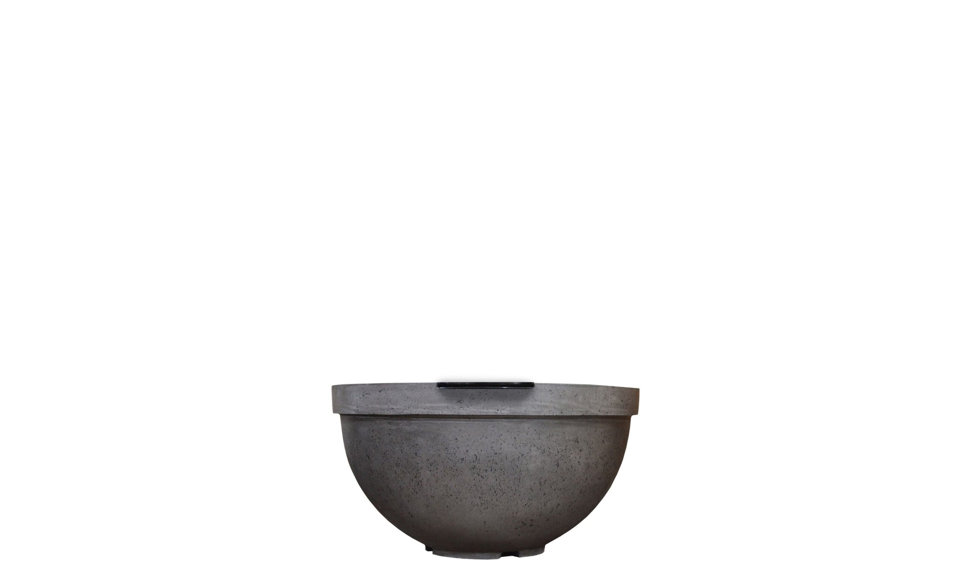 Prism Hardscapes Sorrento 33" Ebony Concrete Water Bowl