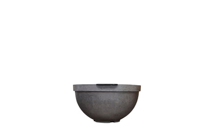 Prism Hardscapes Sorrento 33" Ultra White Concrete Water Bowl
