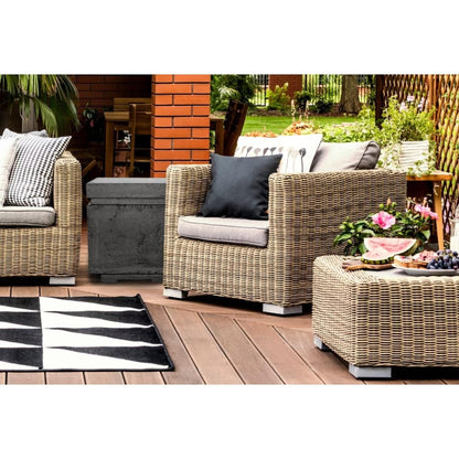 Prism Hardscapes Tav 20" Cafe Square Concrete Propane Tank Enclosure