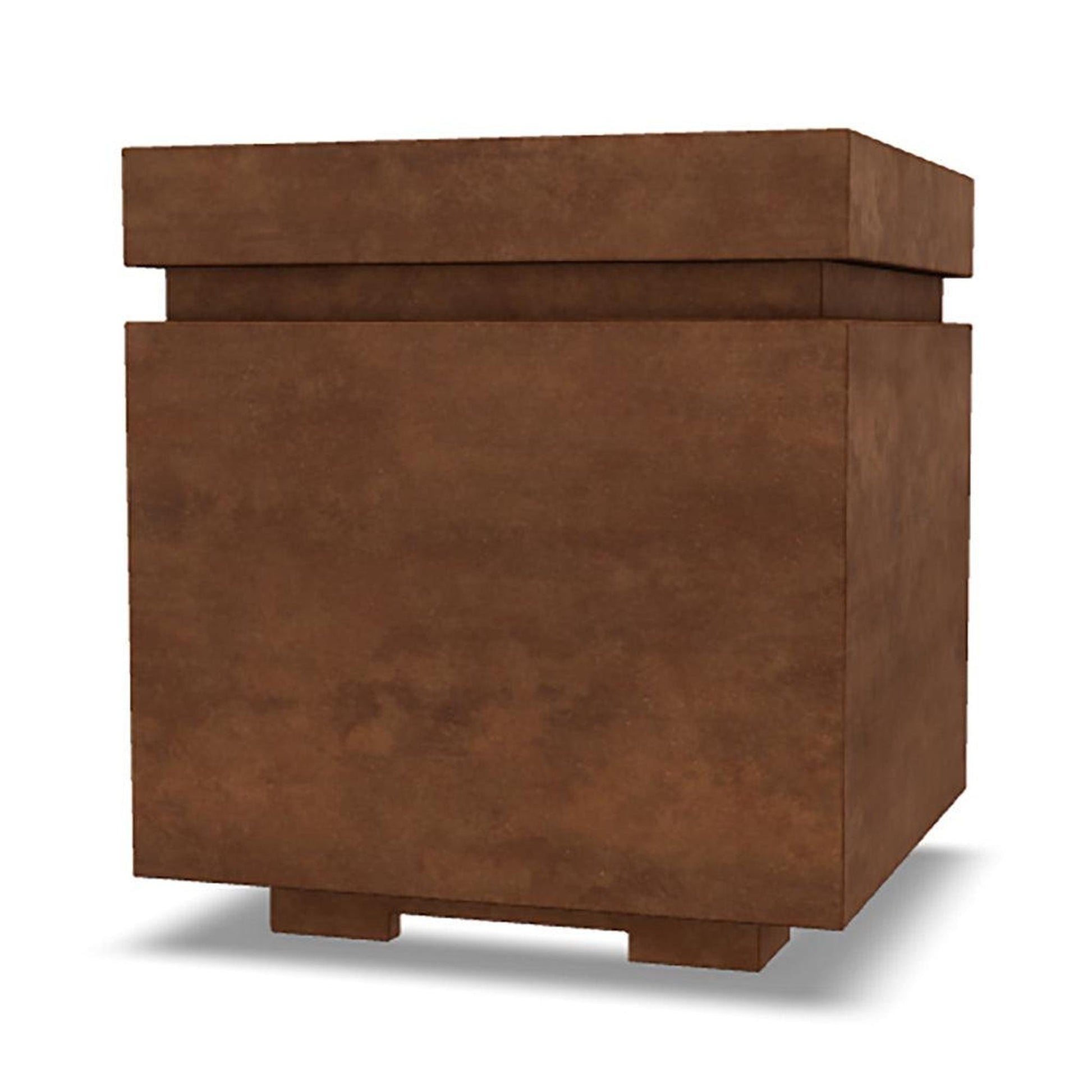 Prism Hardscapes Tav 20" Cafe Square Concrete Propane Tank Enclosure