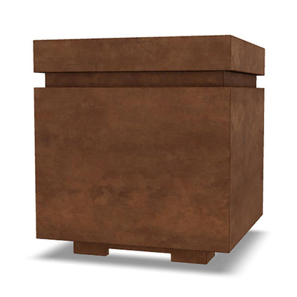 Prism Hardscapes Tav 20" Cafe Square Concrete Propane Tank Enclosure