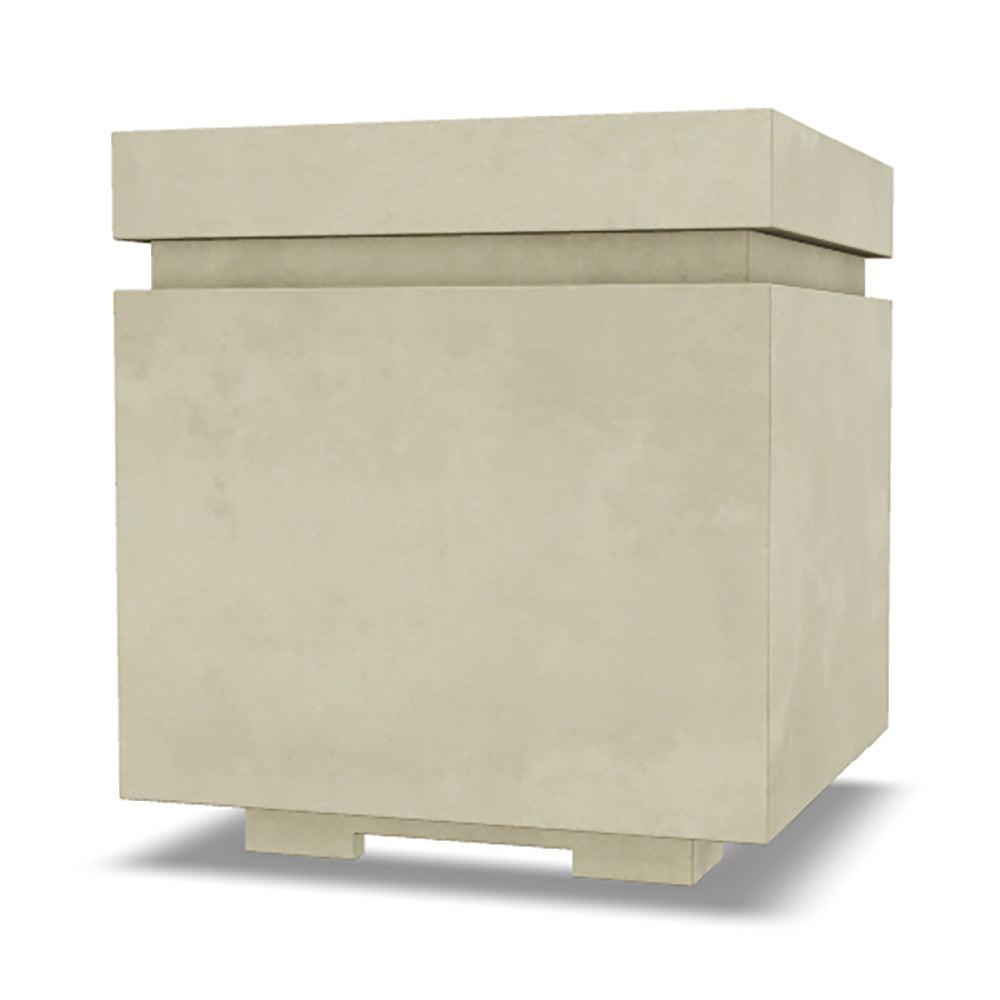 Prism Hardscapes Tav 20" Coastal Square Concrete Propane Tank Enclosure