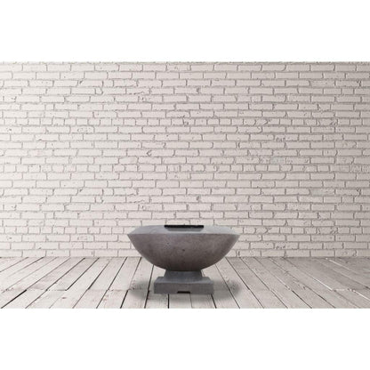 Prism Hardscapes Toscano 33" Coastal Glass Fiber Reinforced Cement Liquid Propane Fire Bowl
