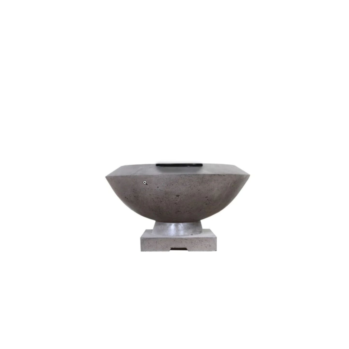 Prism Hardscapes Toscano 33" Ebony Glass Fiber Reinforced Cement Water Bowl