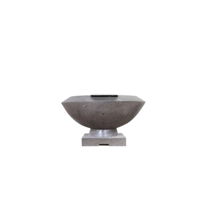 Prism Hardscapes Toscano 33" Ebony Glass Fiber Reinforced Cement Water Bowl