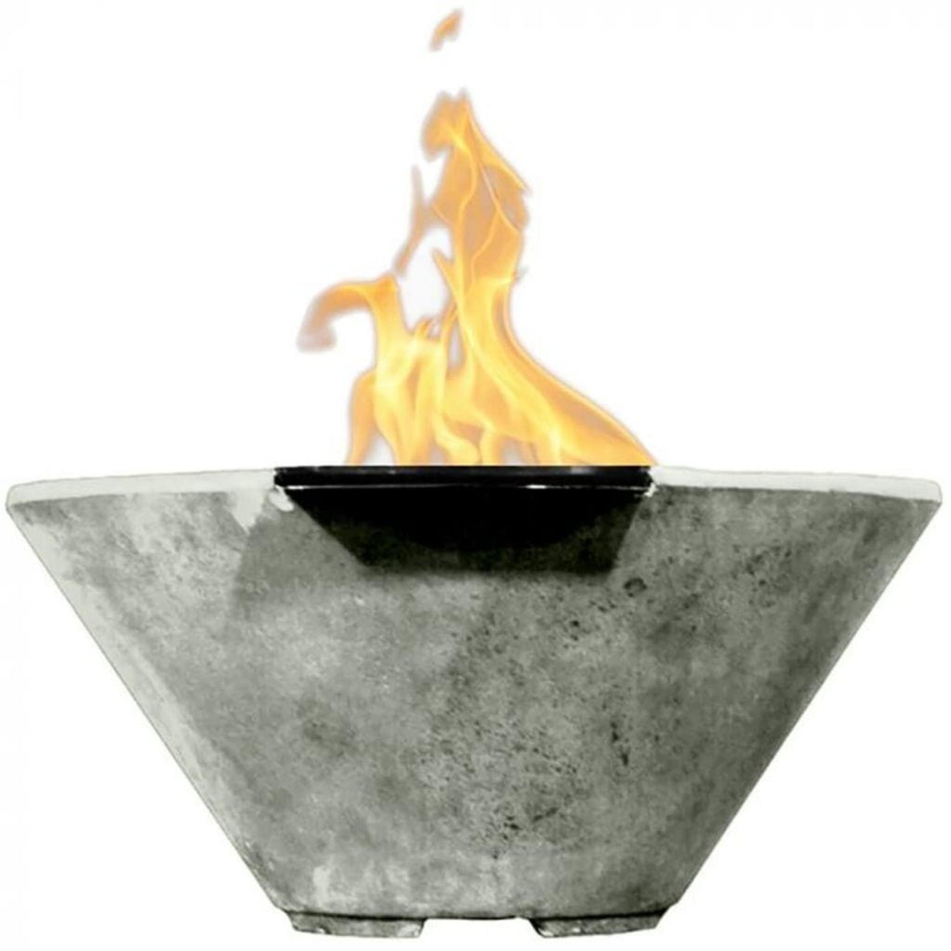 Prism Hardscapes Verona 32" Pewter Match-Lit Natural Gas Fire Bowl