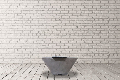 Prism Hardscapes Verona Small 33" Cafe Concrete Water Bowl