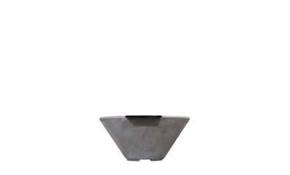 Prism Hardscapes Verona Small 33" Pewter Concrete Water Bowl