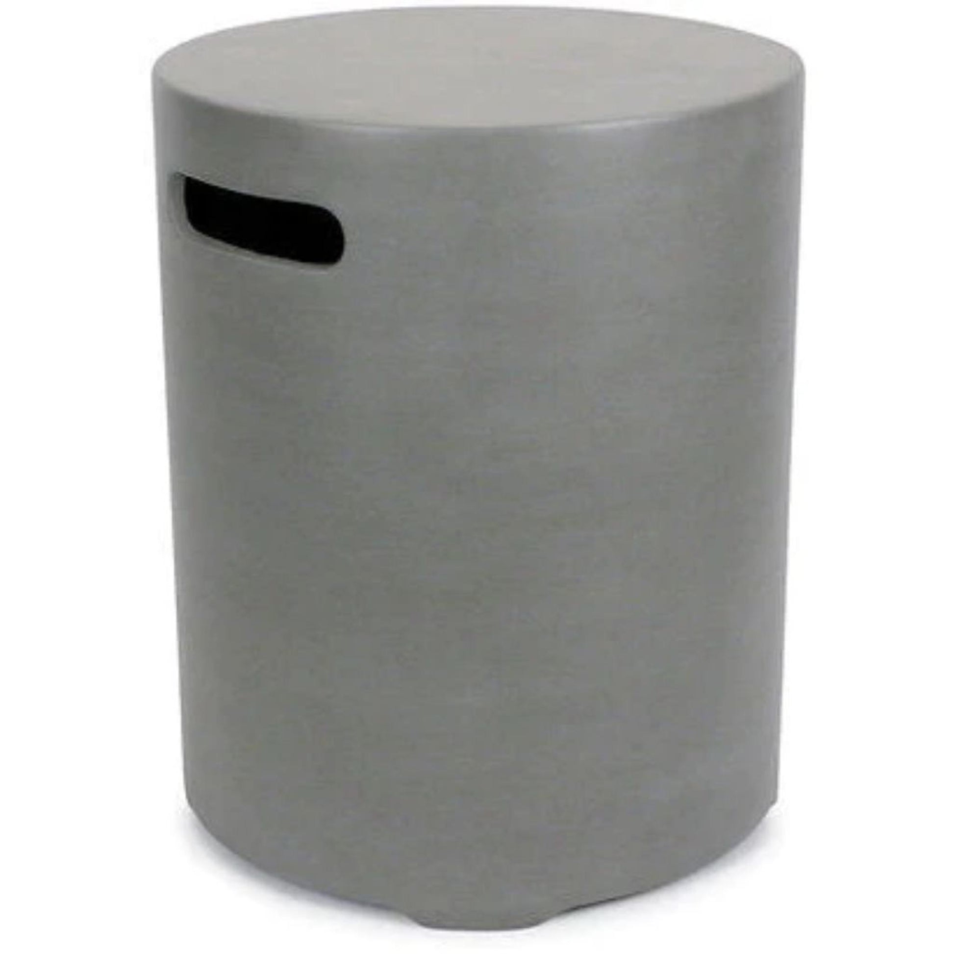 PyroMania 16" x 20" Slate Gray Introvurt Round Propane Tank Cover