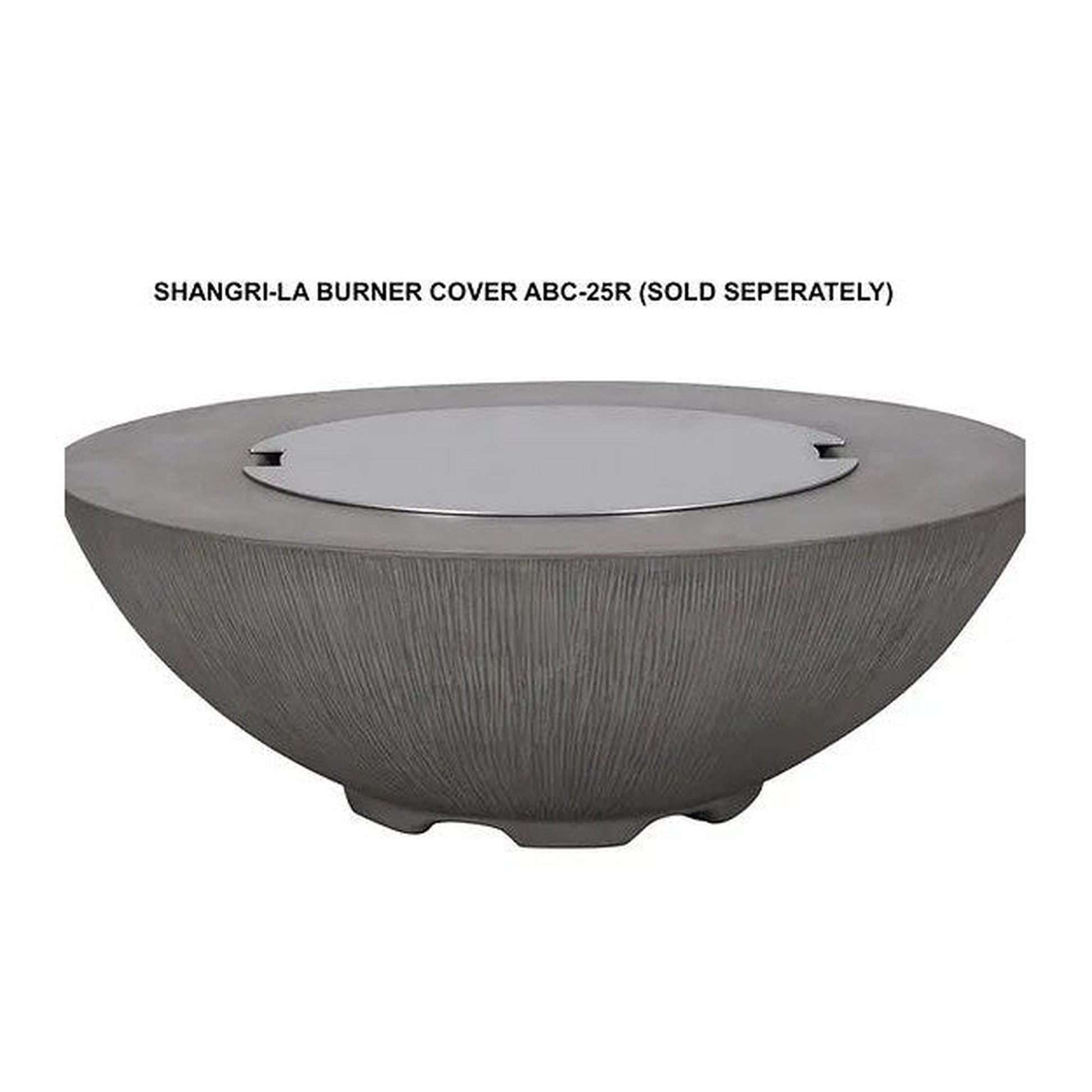 PyroMania 25" Aluminum Burner Cover for Round Fire Tables