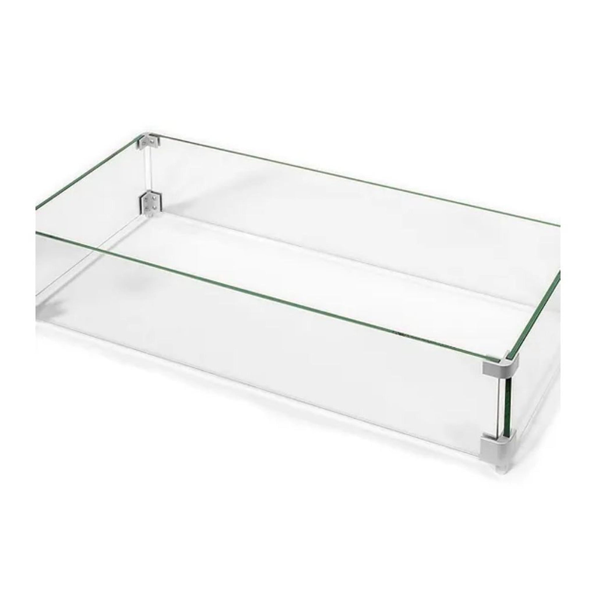 PyroMania 35" Glass Wind Guard for Moderne Fire Table