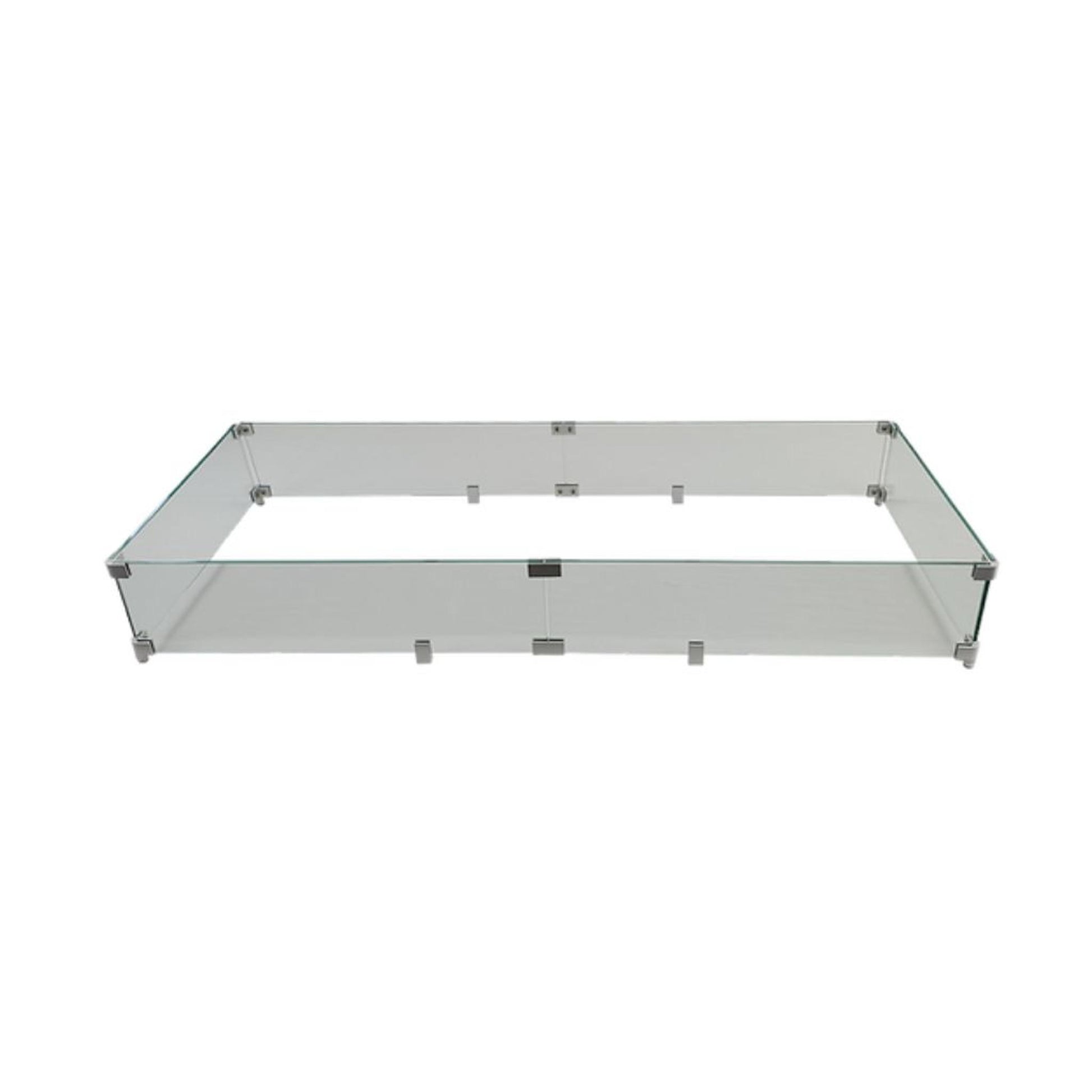 PyroMania 49" Glass Wind Guard for Alchemy Fire Table
