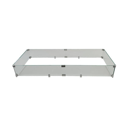 PyroMania 49" Glass Wind Guard for Alchemy Fire Table