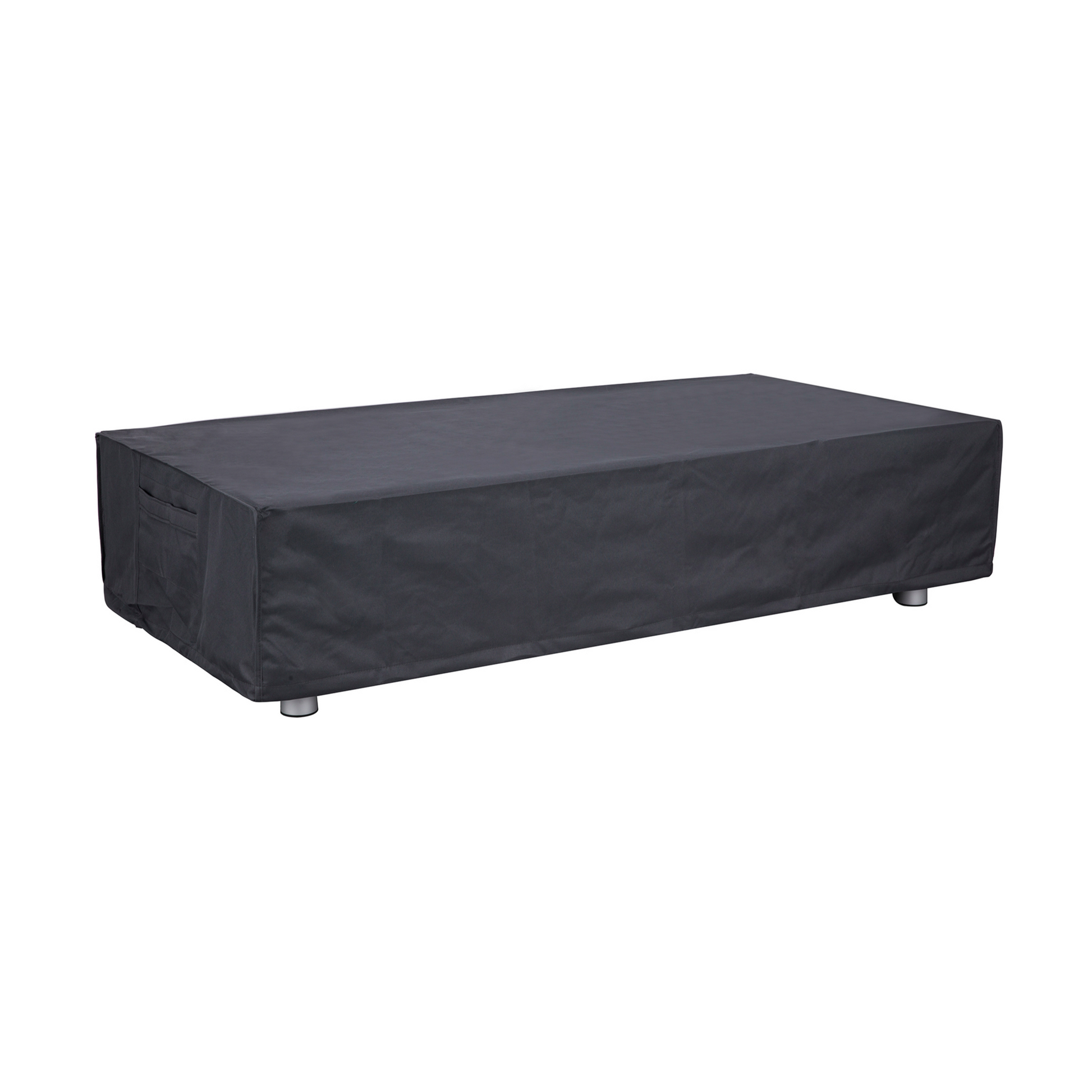 PyroMania Alchemy 60" Charcoal Finish Natural Gas Outdoor Rectangular Fire Table