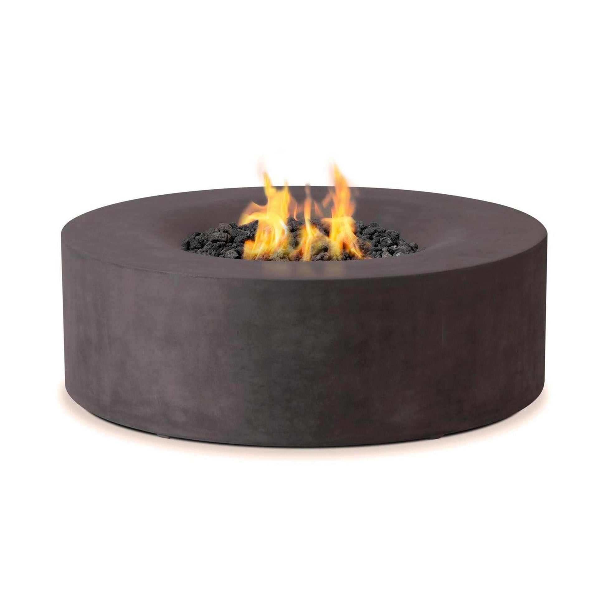 PyroMania Avalon 42" Charcoal Finish Natural Gas Outdoor Round Fire Table