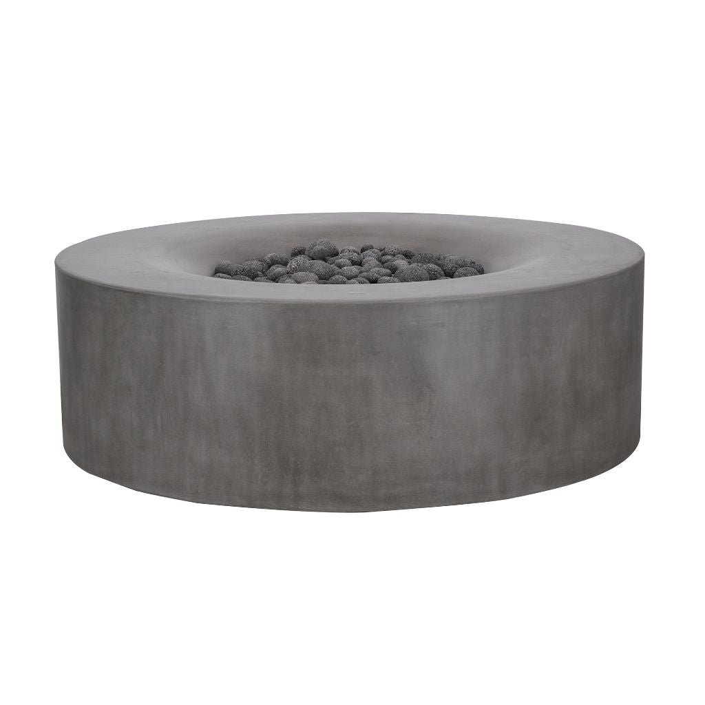 PyroMania Avalon 42" Round Slate Outdoor Natural Gas Fire Pit Table
