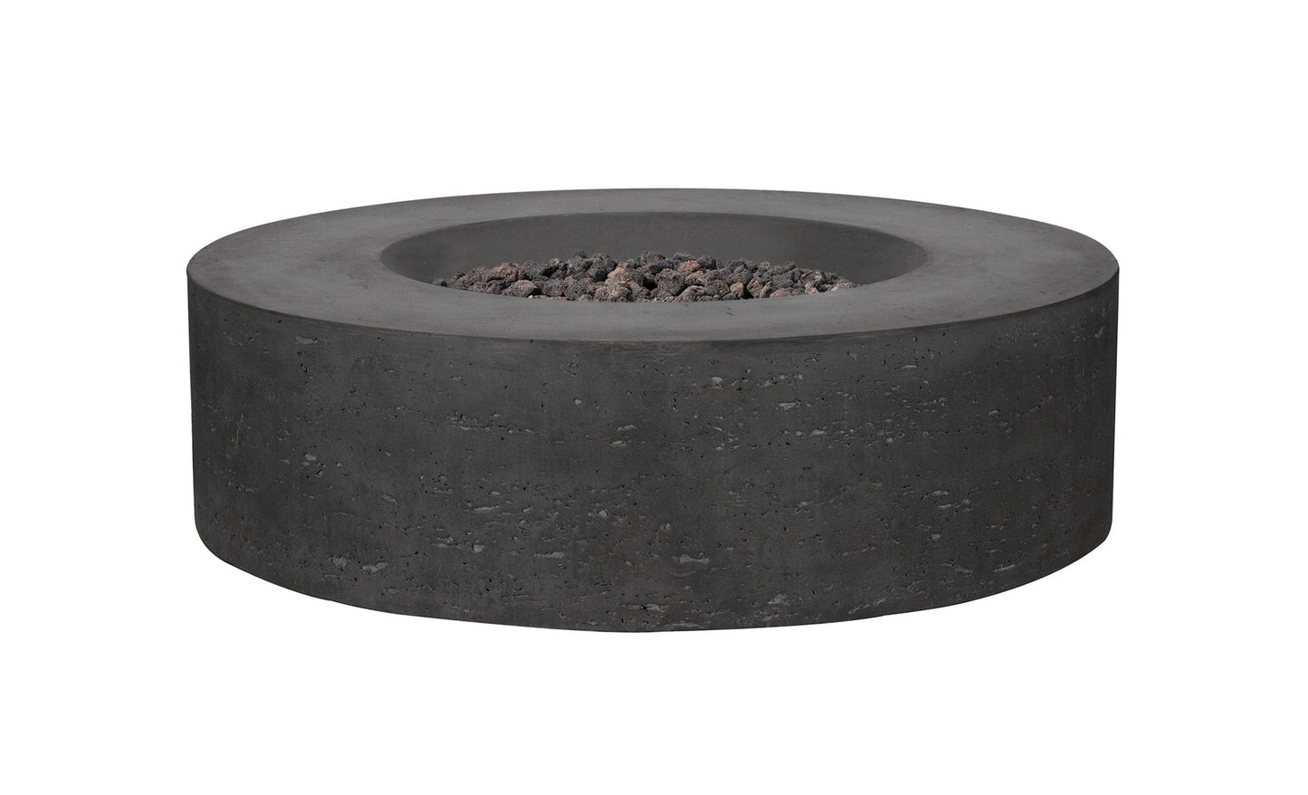 PyroMania Genesis 41" Charcoal Finish Natural Gas Outdoor Round Fire Table