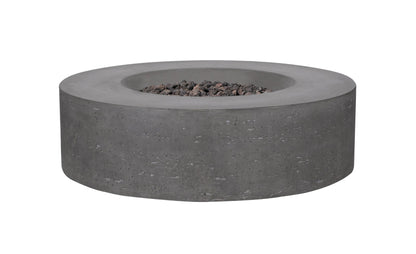 PyroMania Genesis 41" Slate Gray Finish Natural Gas Outdoor Round Fire Table