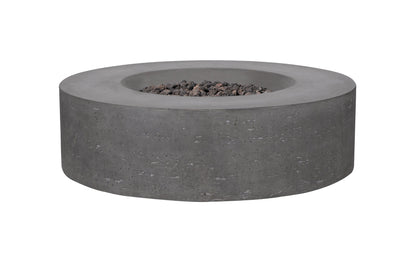 PyroMania Genesis 41" Slate Gray Finish Natural Gas Outdoor Round Fire Table