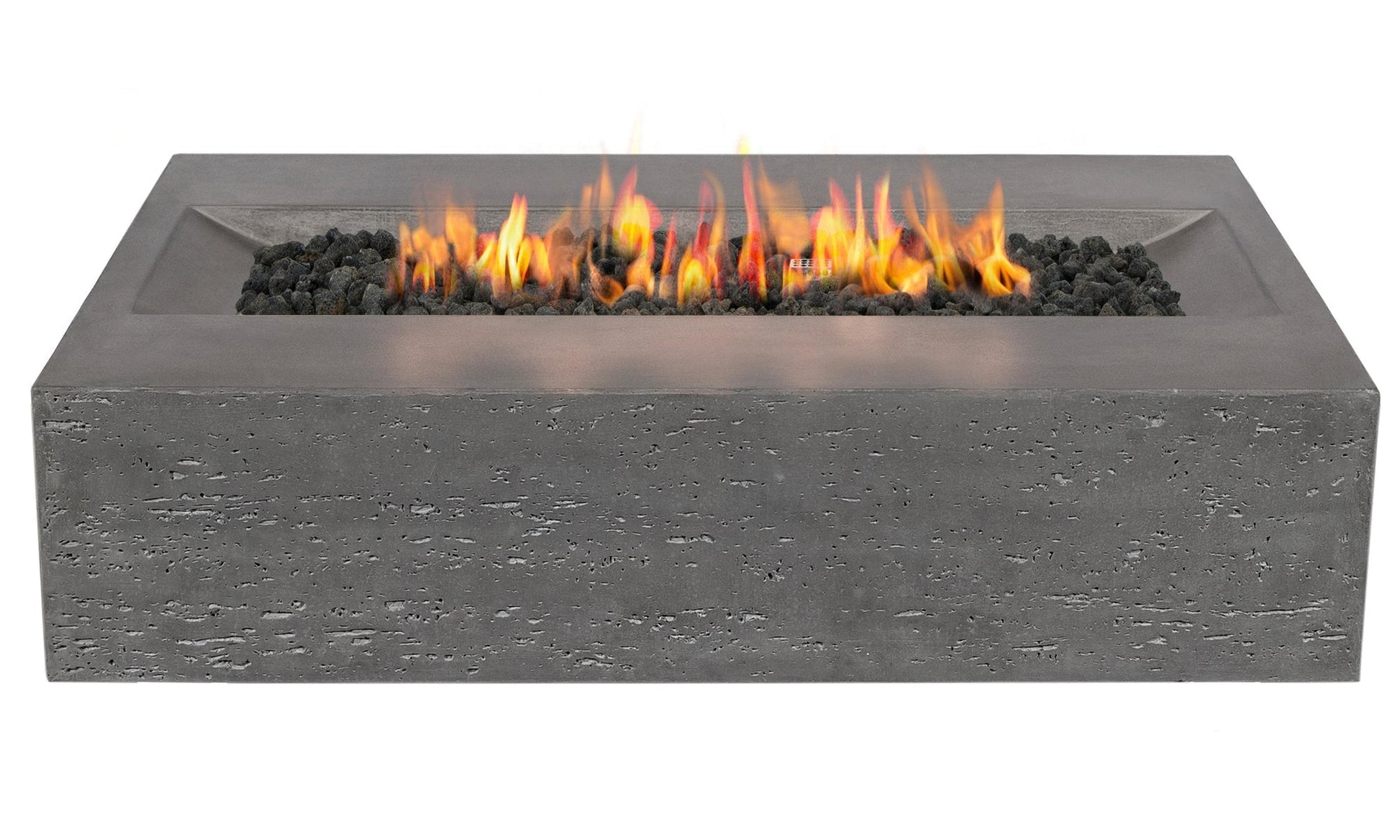 PyroMania Millenia 48" Slate Gray Finish Natural Gas Outdoor Rectangular Fire Table
