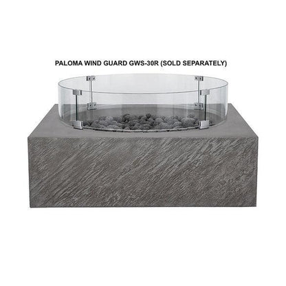 PyroMania Paloma 36" Charcoal Outdoor Natural Gas Fire Pit Table