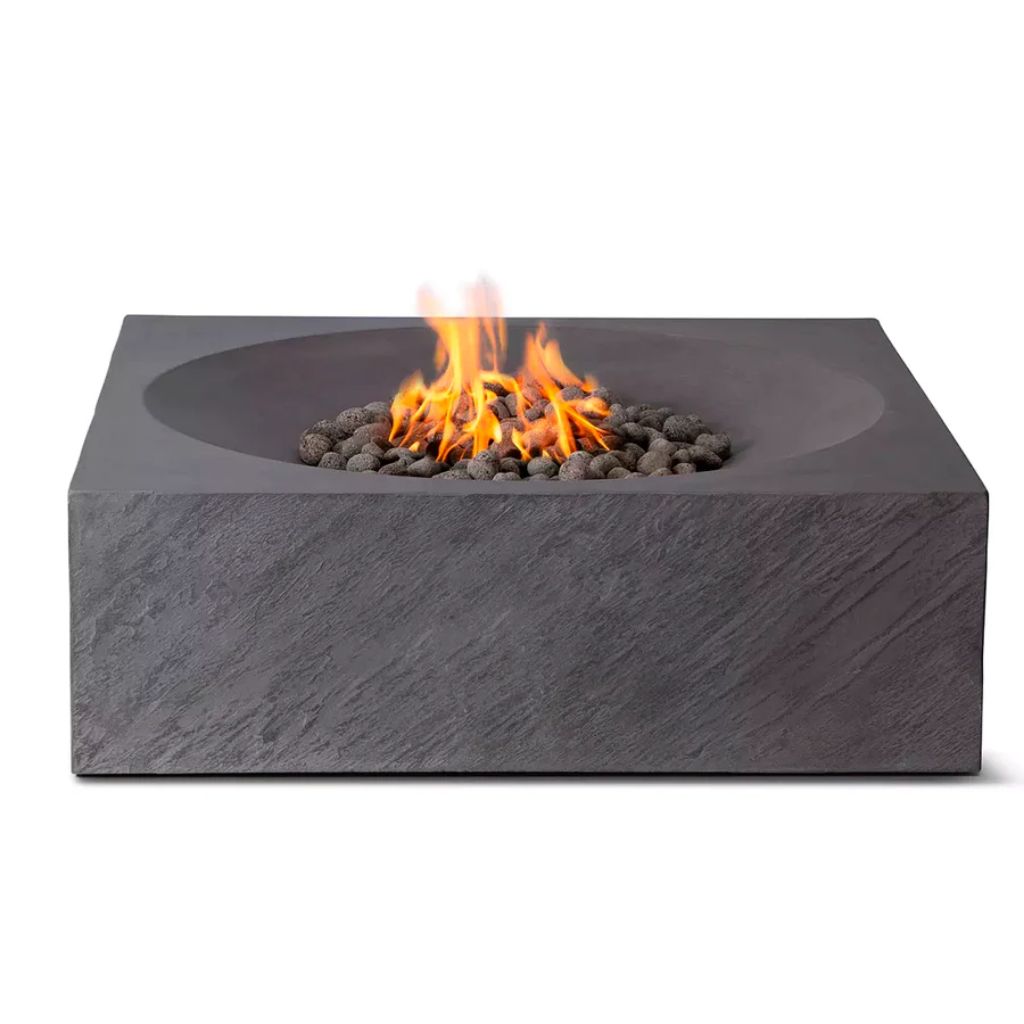 PyroMania Paloma 36" Charcoal Outdoor Propane Gas Fire Pit Table