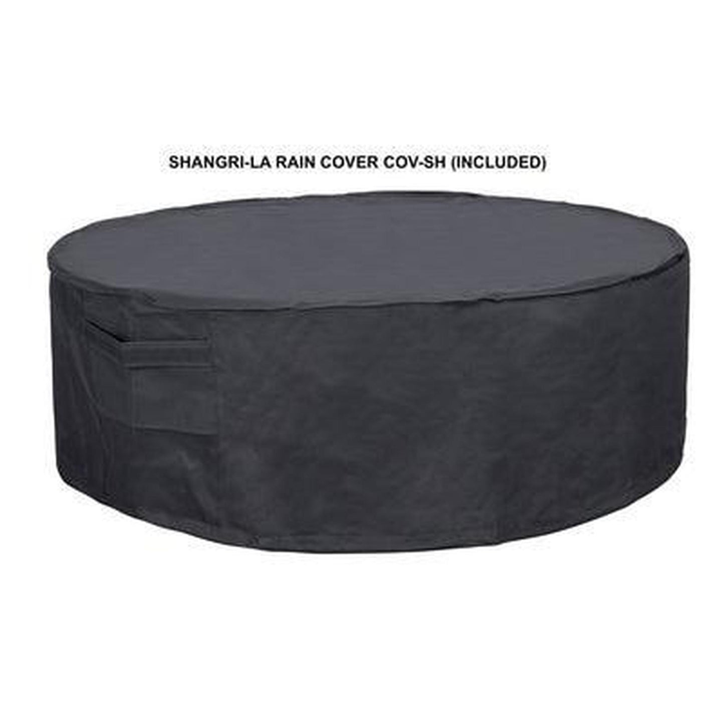 PyroMania Shangri-La 41" Slate Gray Finish Natural Gas Outdoor Round Fire Pit Bowl