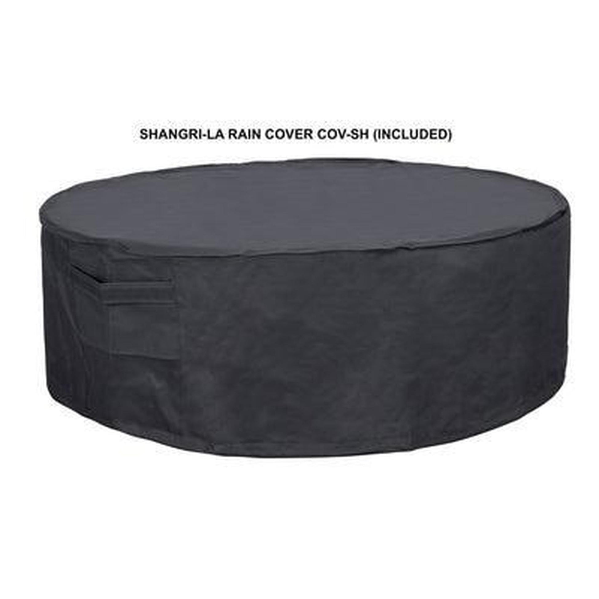 PyroMania Shangri-La 41" Slate Gray Finish Natural Gas Outdoor Round Fire Pit Bowl