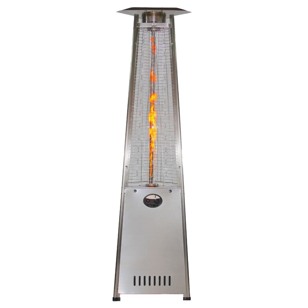 RADtec 93" Stainless Steel Natural Gas Pyramid Patio Heater
