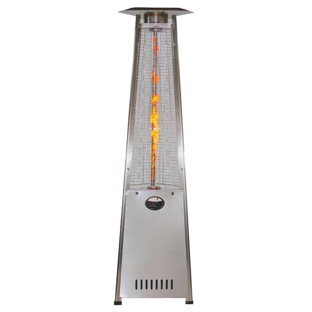 RADtec Natural Gas Pyramid 93" Stainless Steel Patio Heater