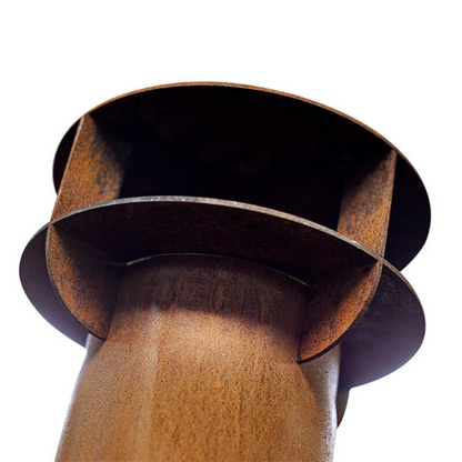 RB73 Fennek 50 4-Sided Glass Fireplace