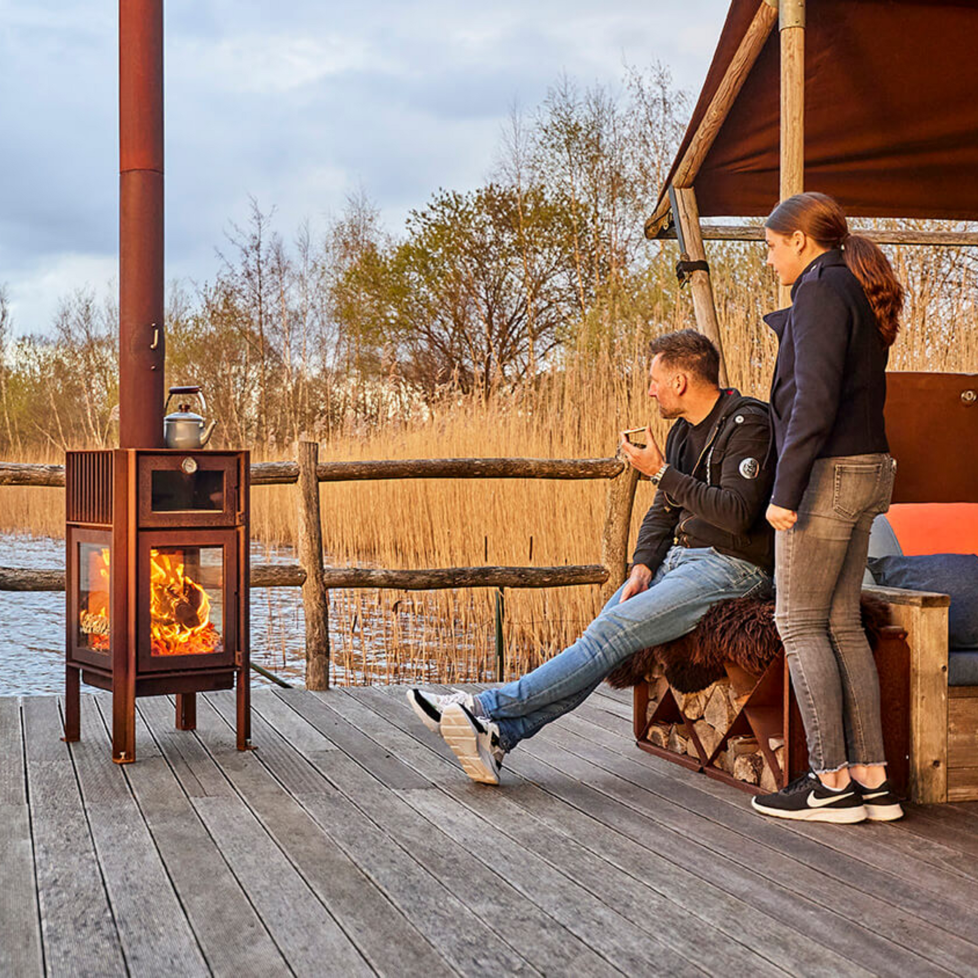 RB73 Quercus Fireplace