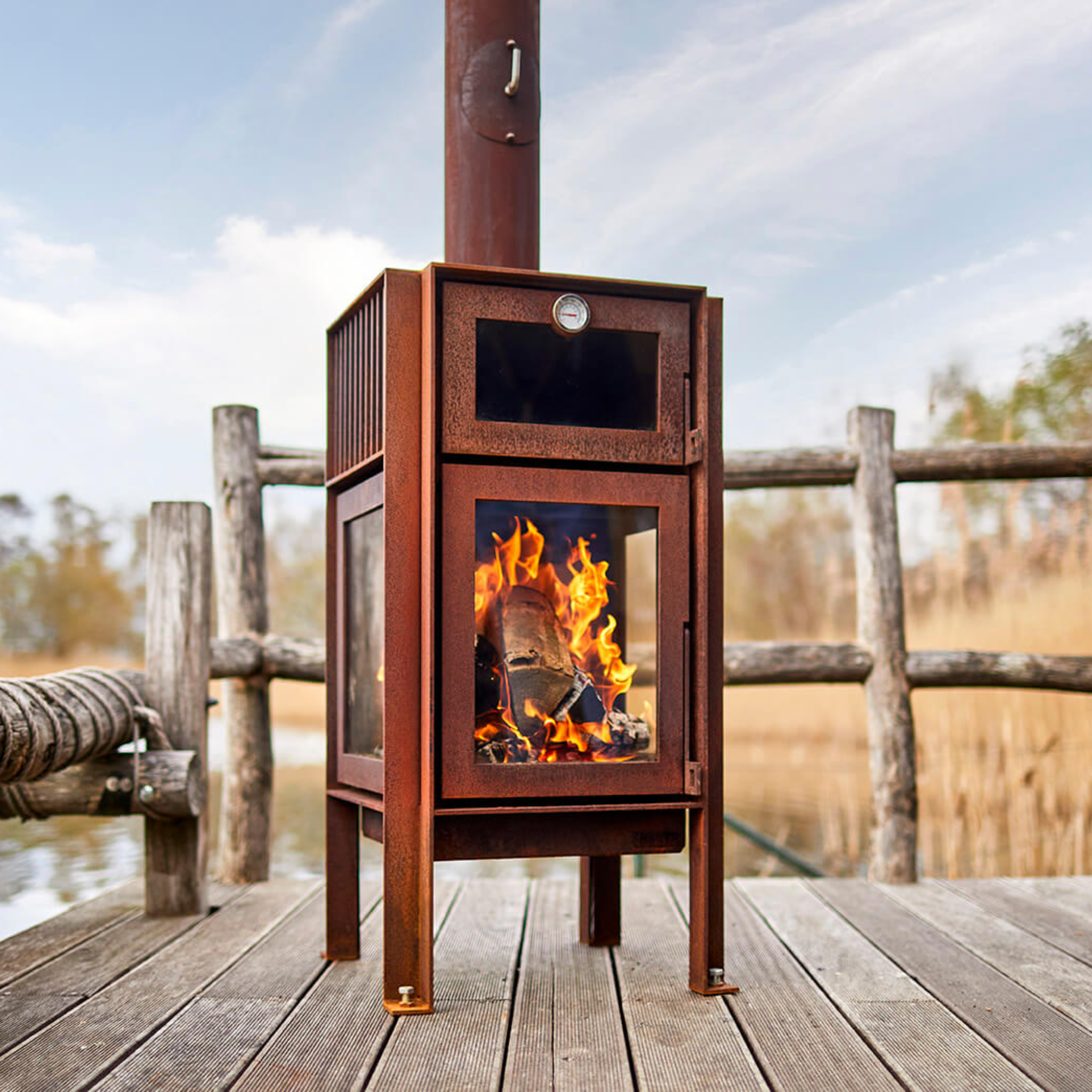 RB73 Quercus Fireplace Oven - Thumbnail 5