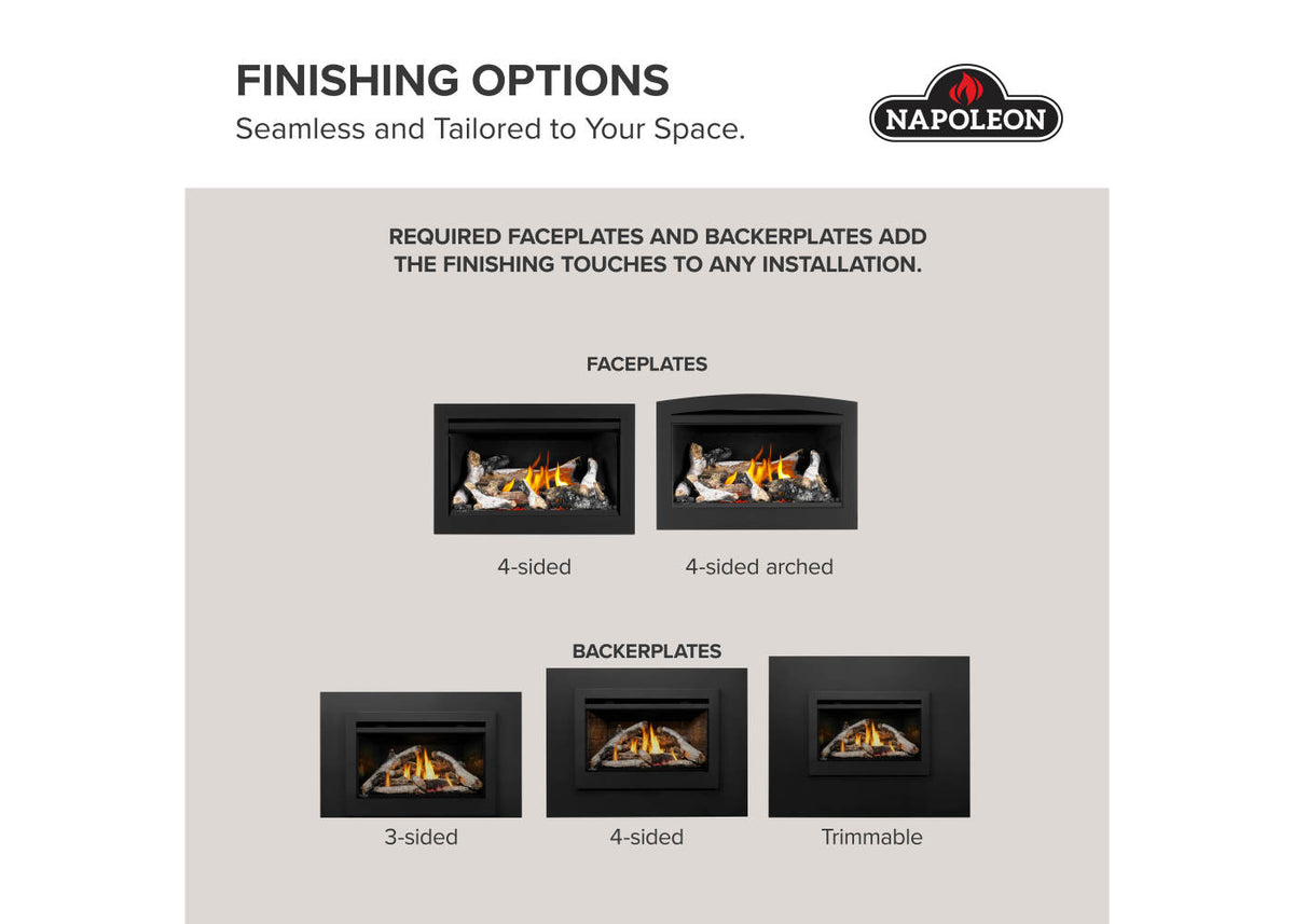 Napoleon Rosedale 2 Direct Vent Natural Gas Fireplace Insert