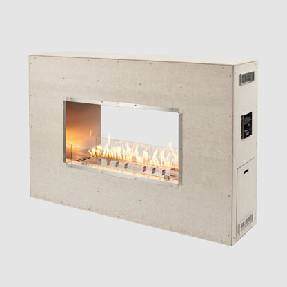 The Outdoor GreatRoom Company 40" Direct Spark Ignition See Through Ready to Finish Gas Fireplace