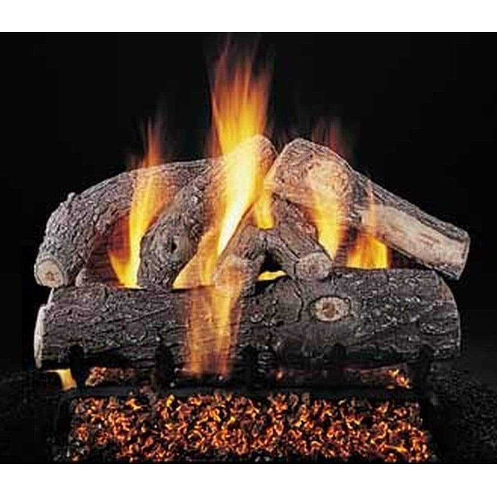 Rasmussen 18" Double Face Frosted Oak Vented Gas Log