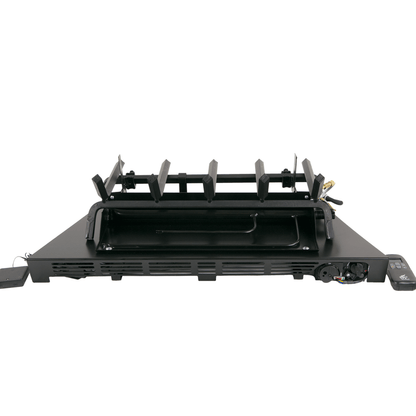 Rasmussen 18" Flaming EmberXTRA Vented Burner with Variable Remote Standing Pilot in Valve Vanisher - Propane