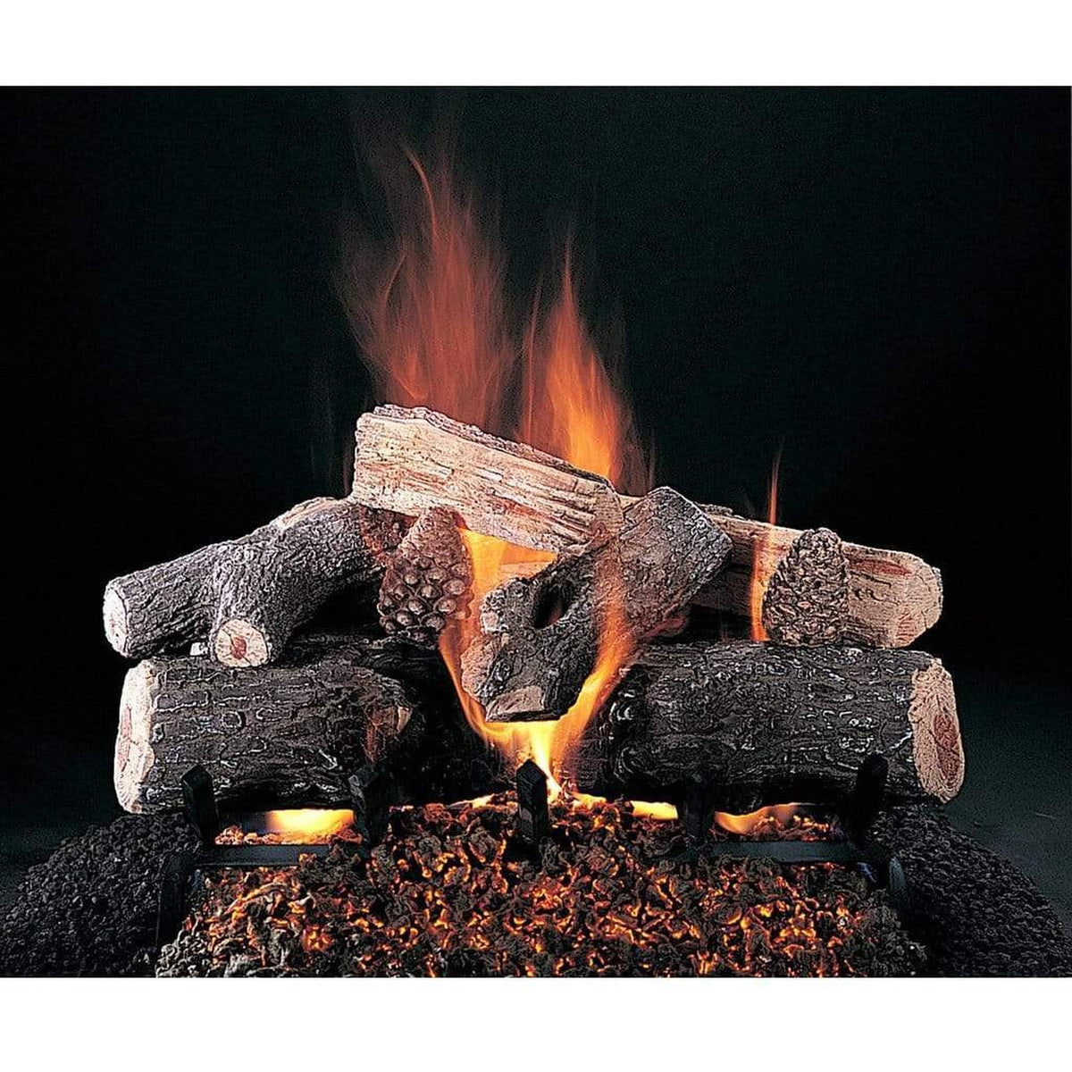 Rasmussen 20" Double Face Evening Lone Star Vented Gas Log – US