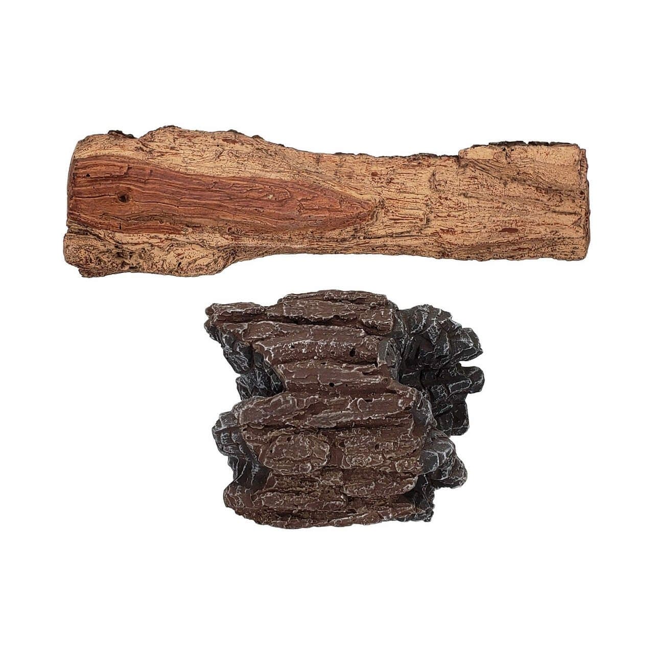 Rasmussen CHNK2 Charred Chunk Kits for Evening Series Vented Gas Log