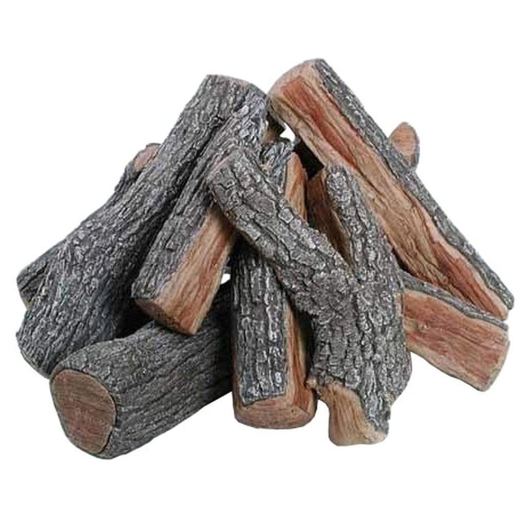 Rasmussen FP36B Fire Pit Bark/Split Logs with 36" Diameter Footprint