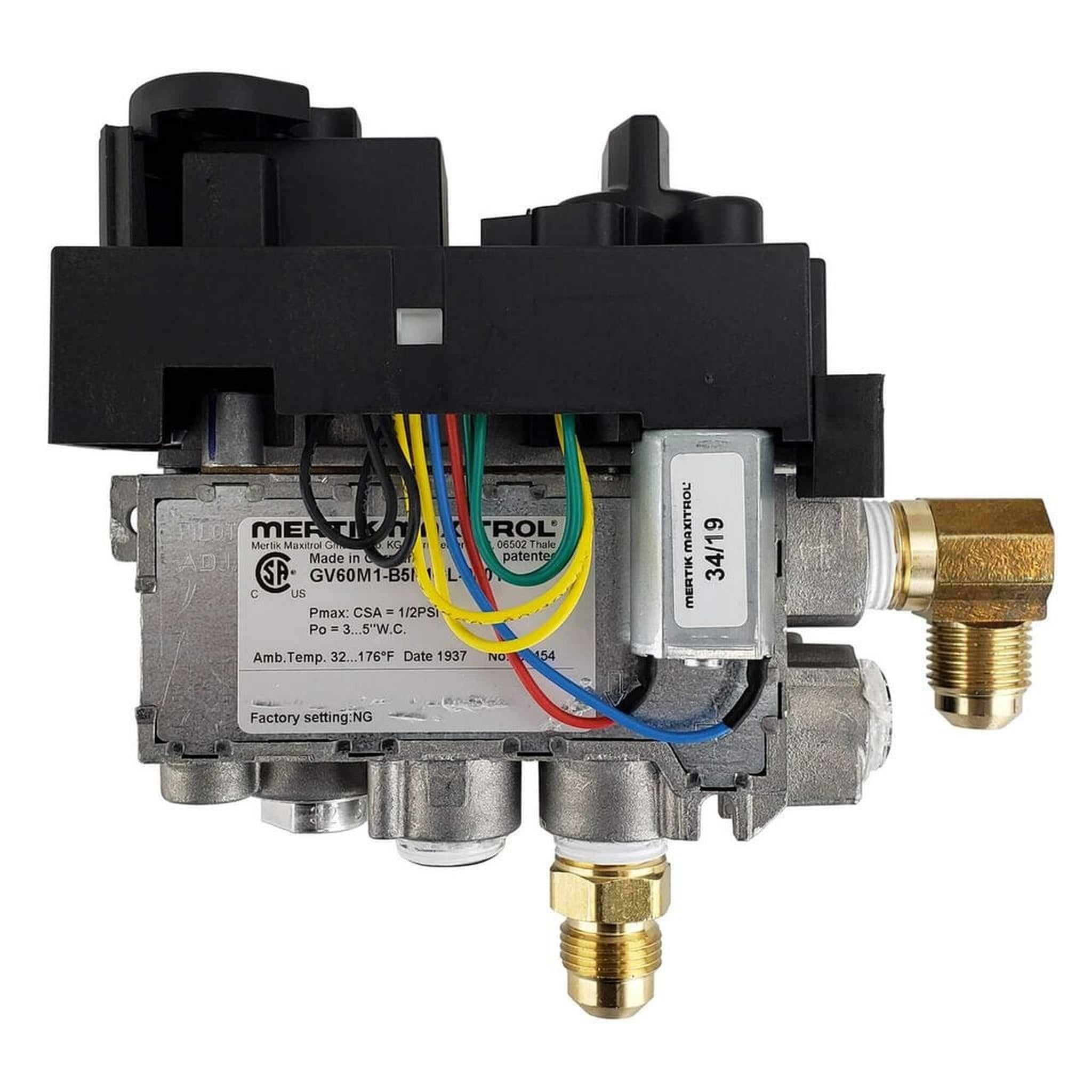 Rasmussen GV60-V VEI Gas Control Valve – US Fireplace Store