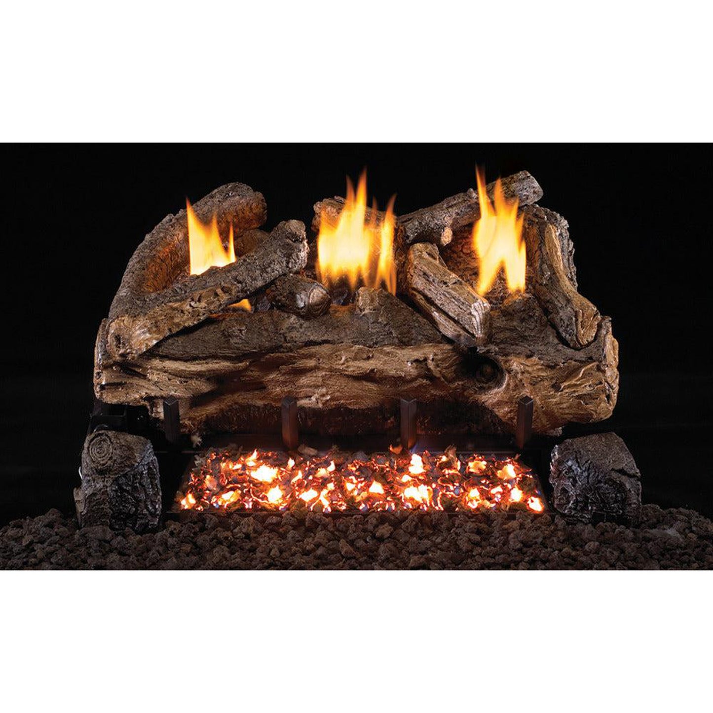 Real Fyre 16/18" Evening Fyre Split Vent-Free Gas Log Set