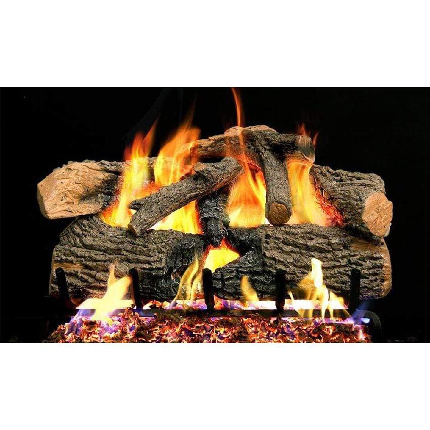 Real Fyre 18" Charred Evergreen Oak Vented Gas Log Set