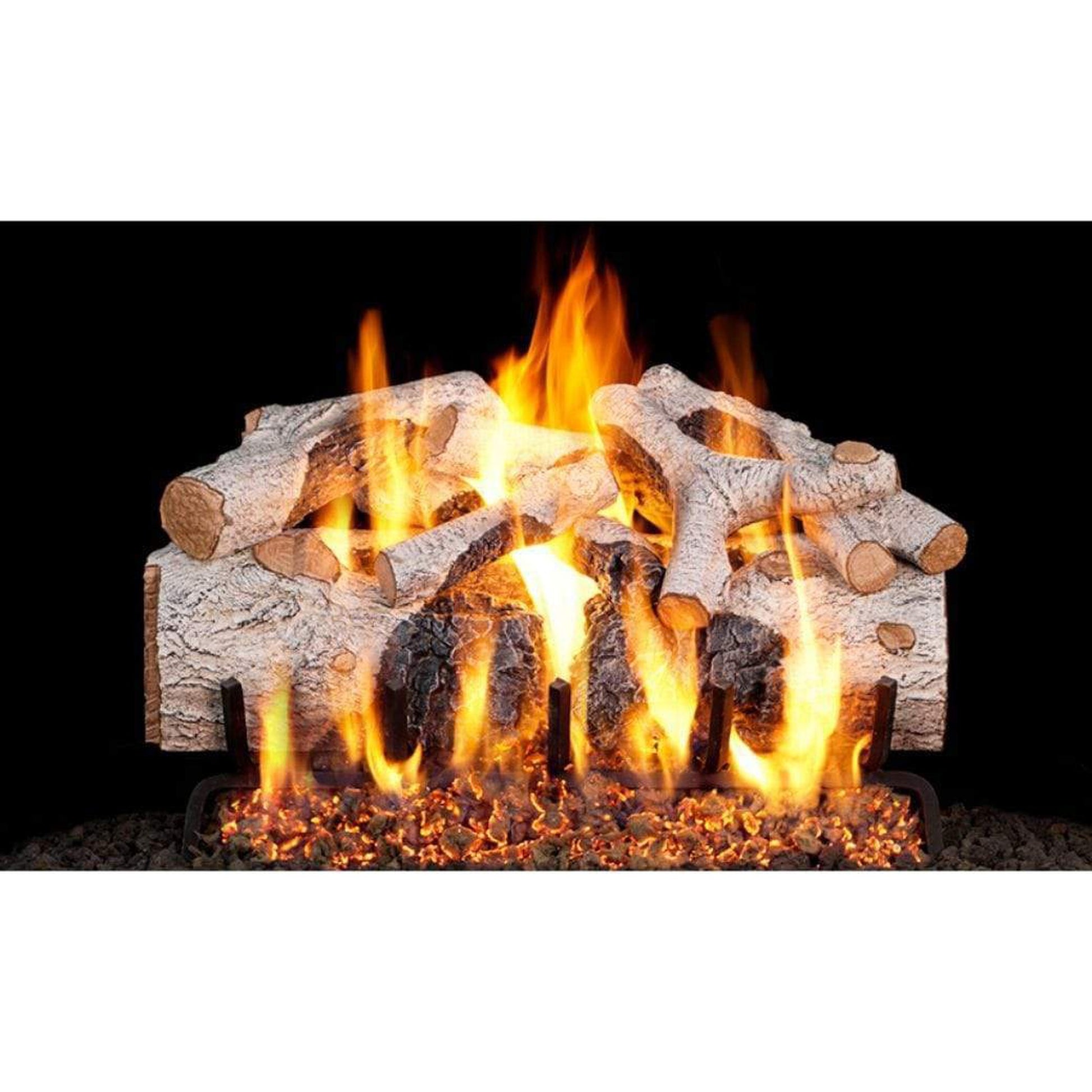Real Fyre 24" Charred Mountain Birch Vented Gas Log Set