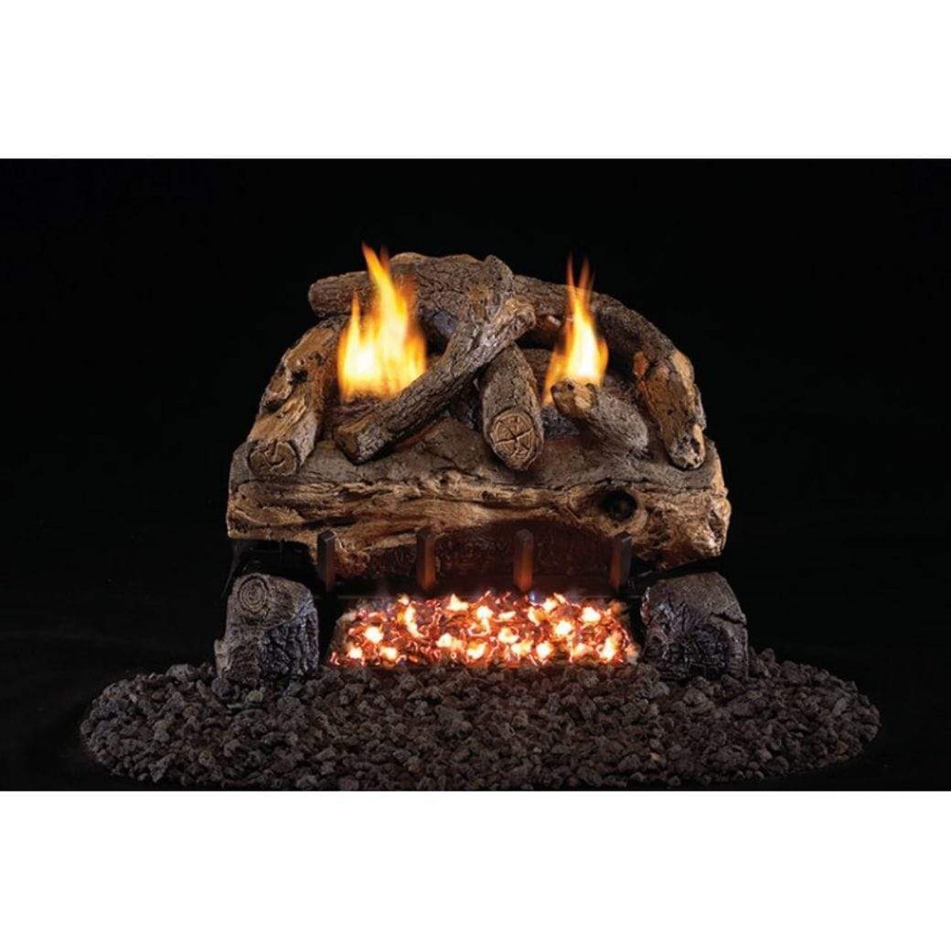 Real Fyre 24" Evening Fyre Split Vent-Free Gas Log Set