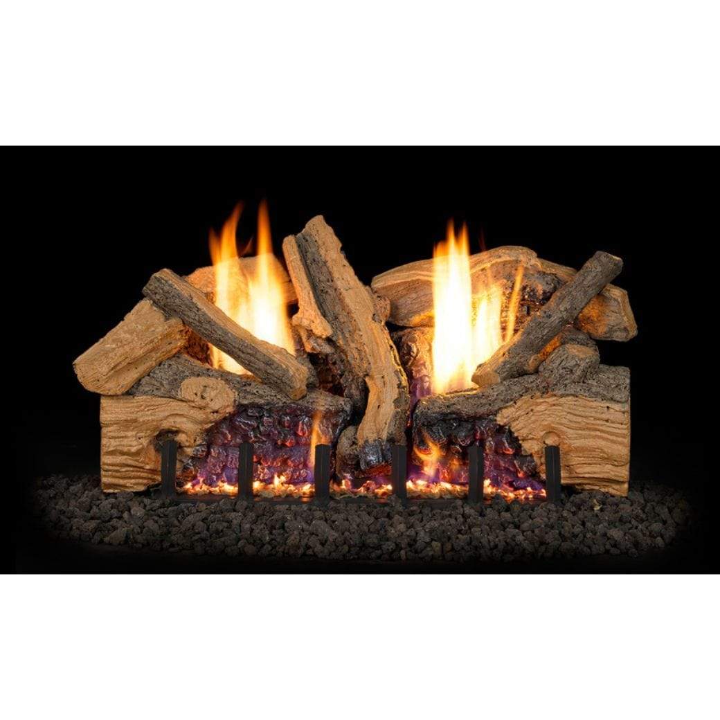 Real Fyre 24" Foothill Split Oak Gas Log Set - US Fireplace Store
